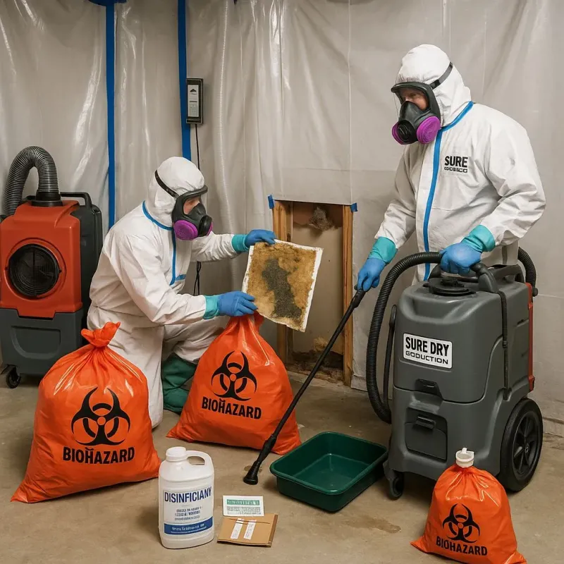 Contaminated Water Handling Protocols process in Waterbury, VT