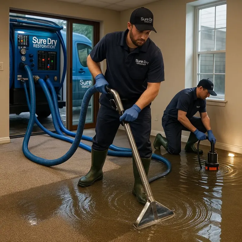 Water Extraction and Removal process in Waterbury, VT